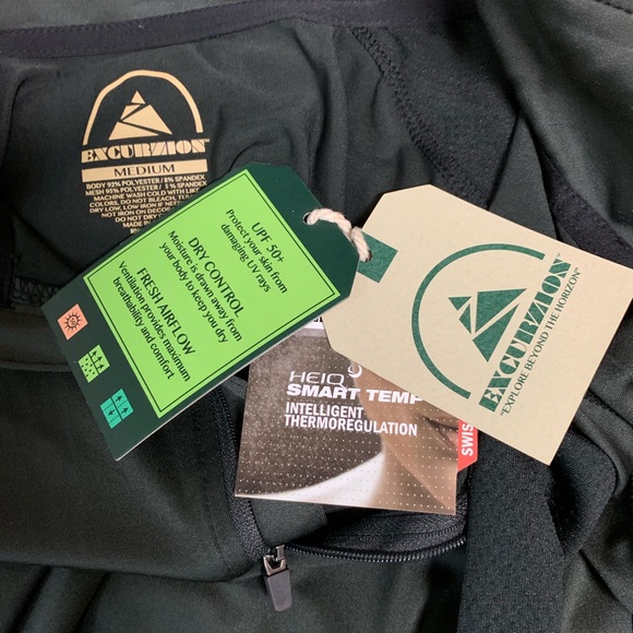 🆕 Excurzion Zip Front Performance Shirt - Picture 3 of 5